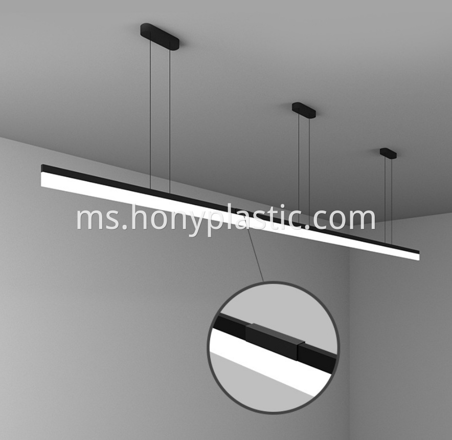 Aluminum Acrylic Modern pendant Lights Ceiling Led Chandelier15